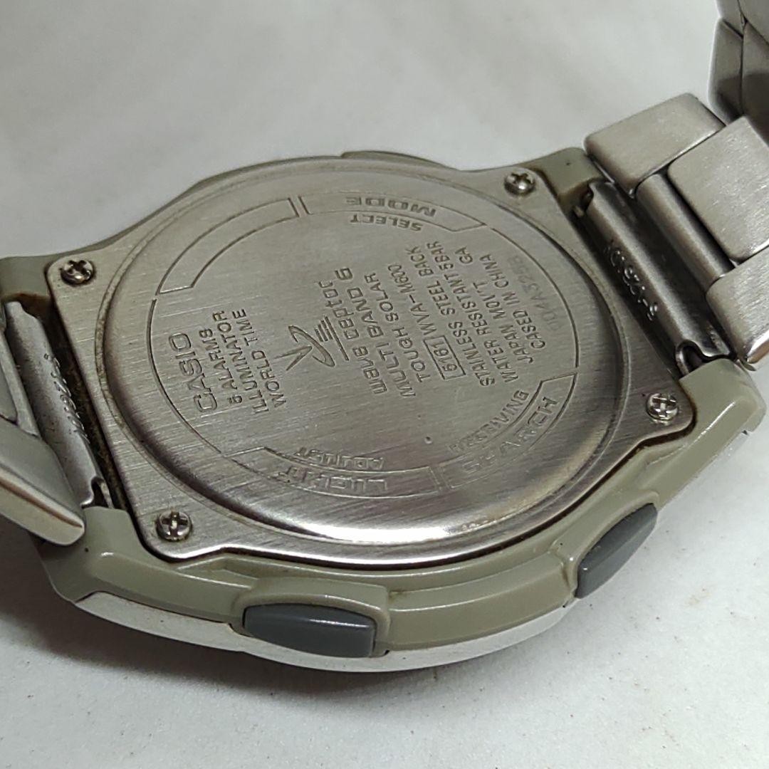 ■Working Condition■ Casio WaveCeptor WVA-M600 25B 【USED】