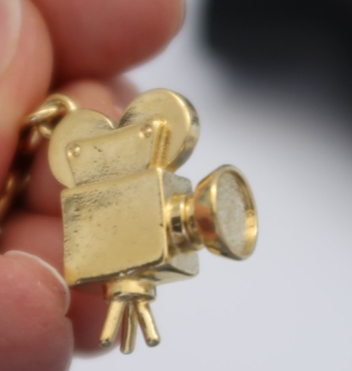 Ann Hand, Ronald Regan Theme Charm Bracelet, Costume Jewelry