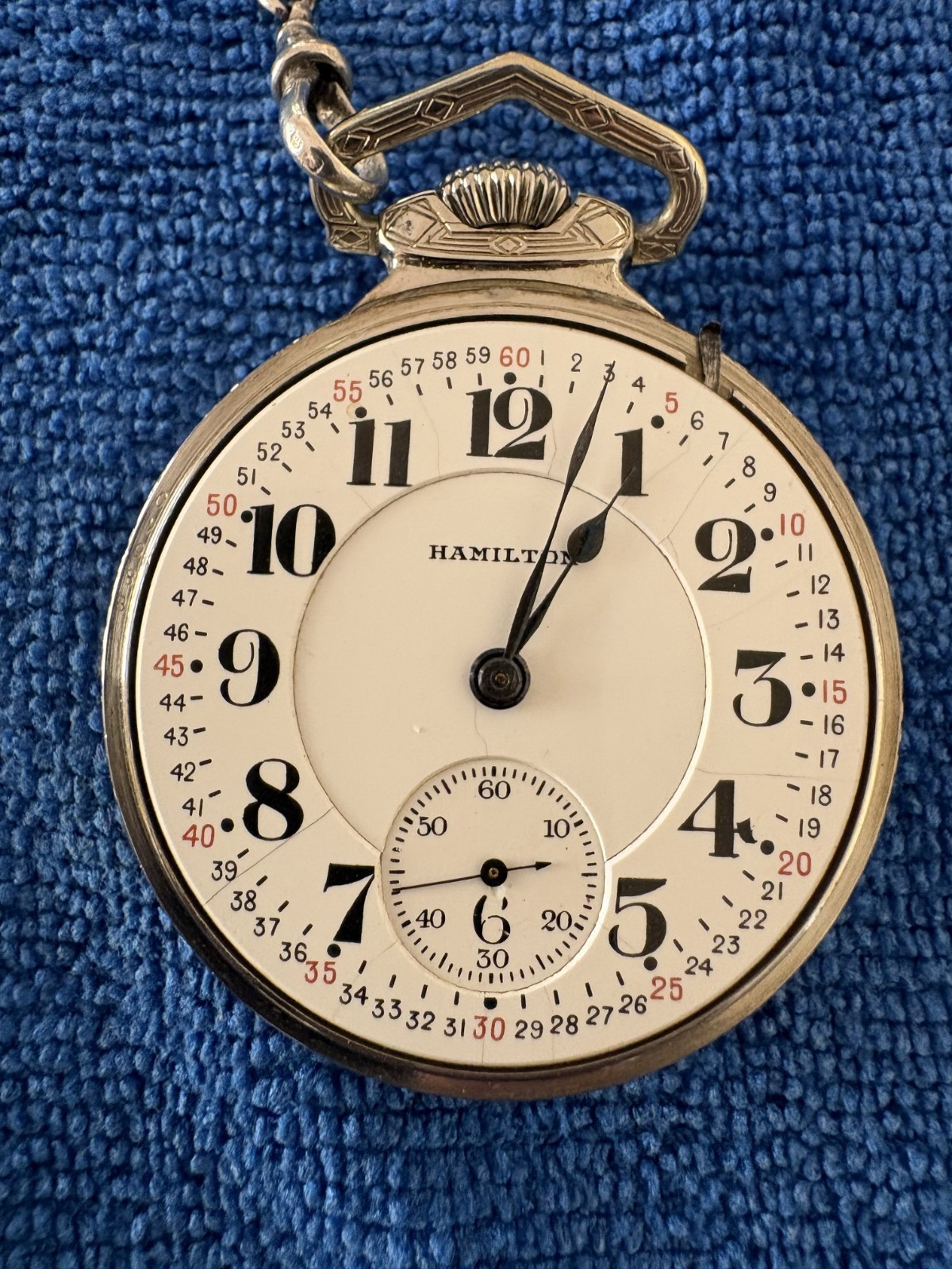 Hamilton 992 Pocket Watch Railroad Model- 1922 Size 16 Serviced w/Warranty
