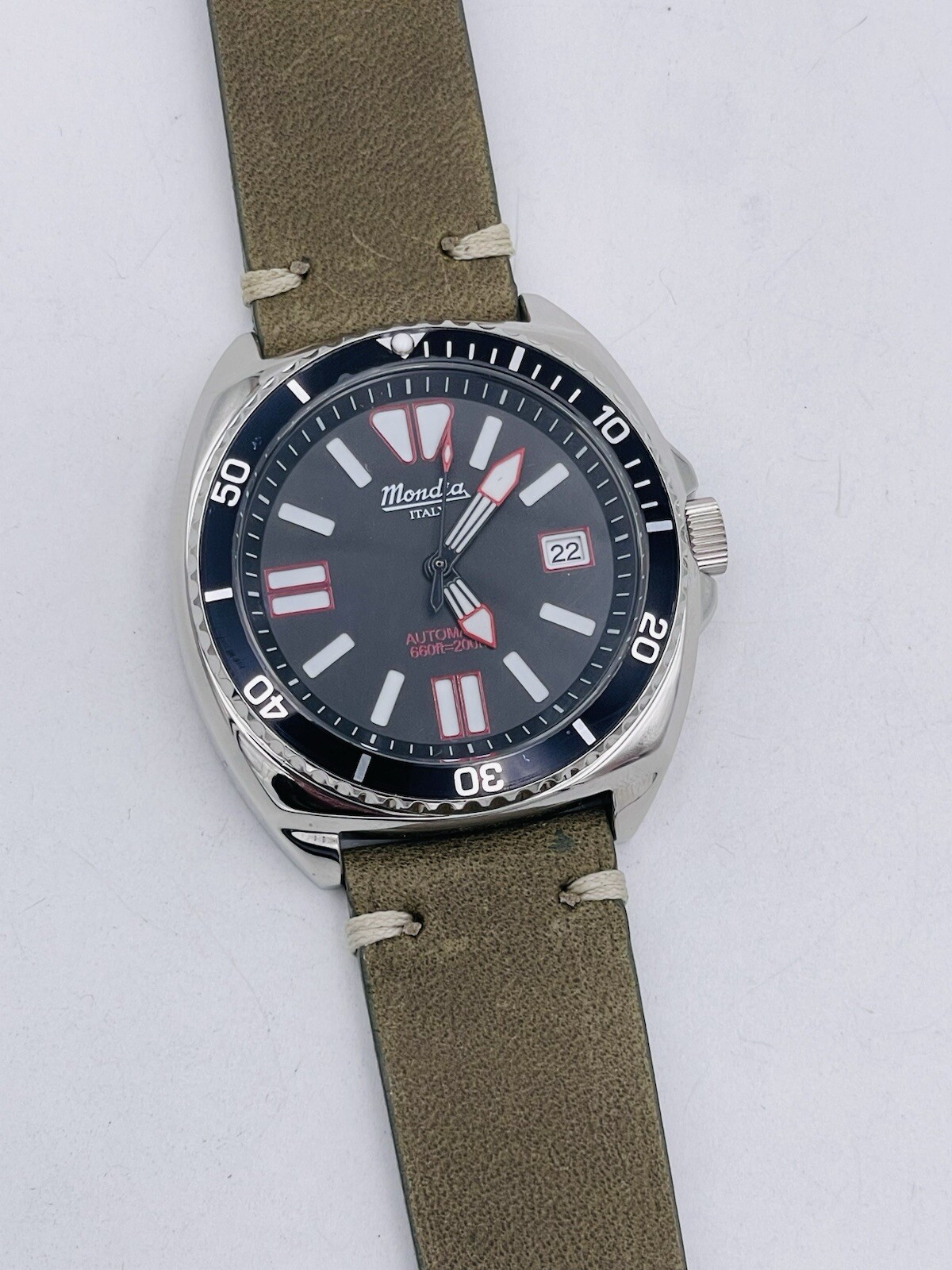 Mondia Automatic Seiko Vintage Style Watch MI788KV/429 Hot Sale New