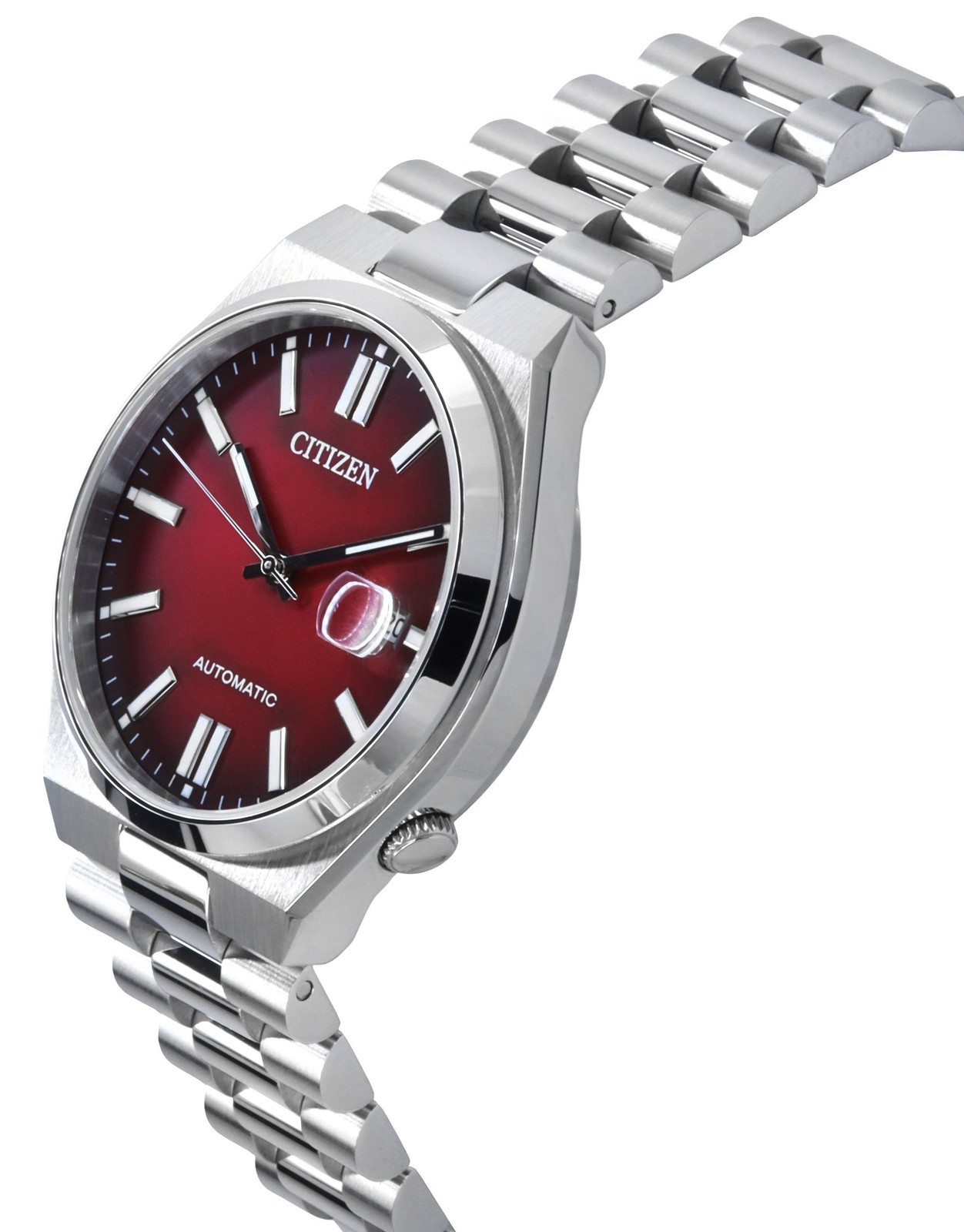 Citizen Tsuyosa Stainless Steel Burgundy Dial Automatic NJ0150-56W Men’s Watch