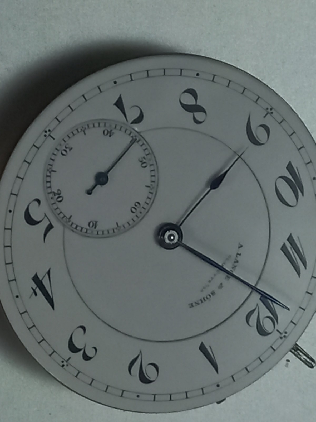RARE VINTAGE A LANGE SÖHNE GLASHÜTTE POCKET WATCH MOVEMENT