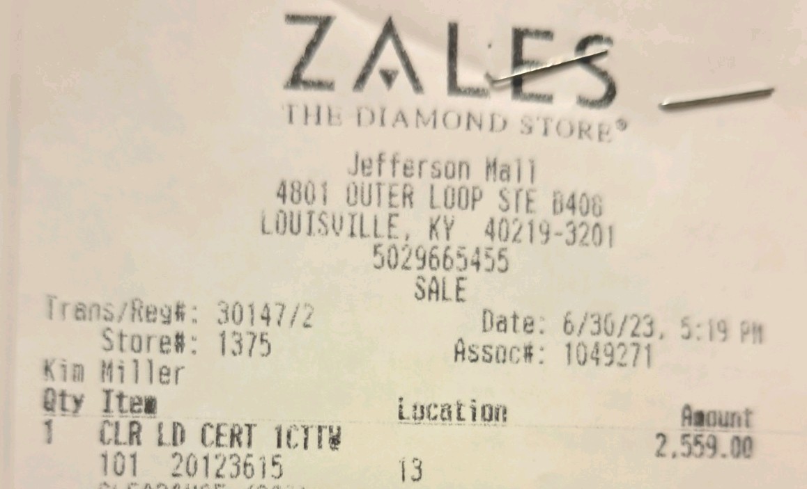 Love’s Destiny Zales 1 CT TW Certified Diamond Engagement Ring In 14K 2 Tone