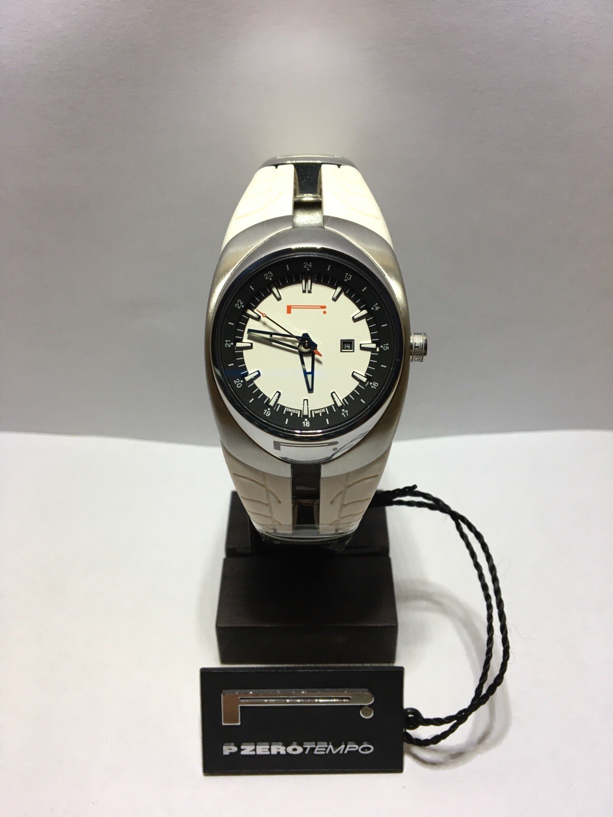 Pirelli 7951101555 white rubber strap (March)