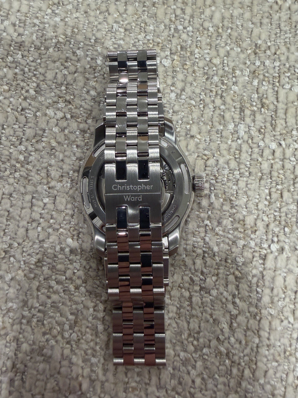 2026 Christopher Ward C63 Sealander Watch 39mm Black w/Consort & Bader Bracelets