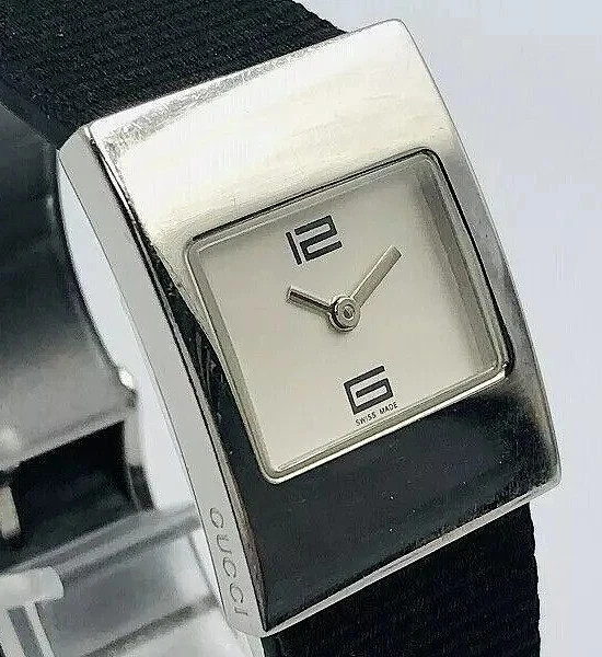 GUCCI Ladies Quartz Watch 4900L Swiss Made Stainless Steel All Original