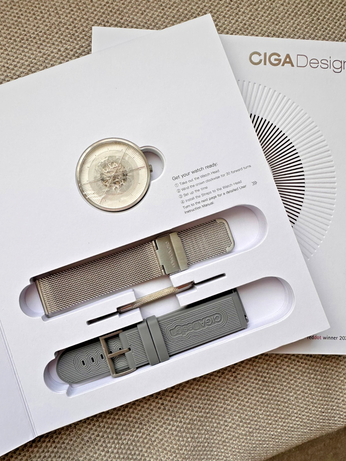 CIGA Design J Series Zen Karesansui Automatic Skeleton Watch – Unworn Boxed