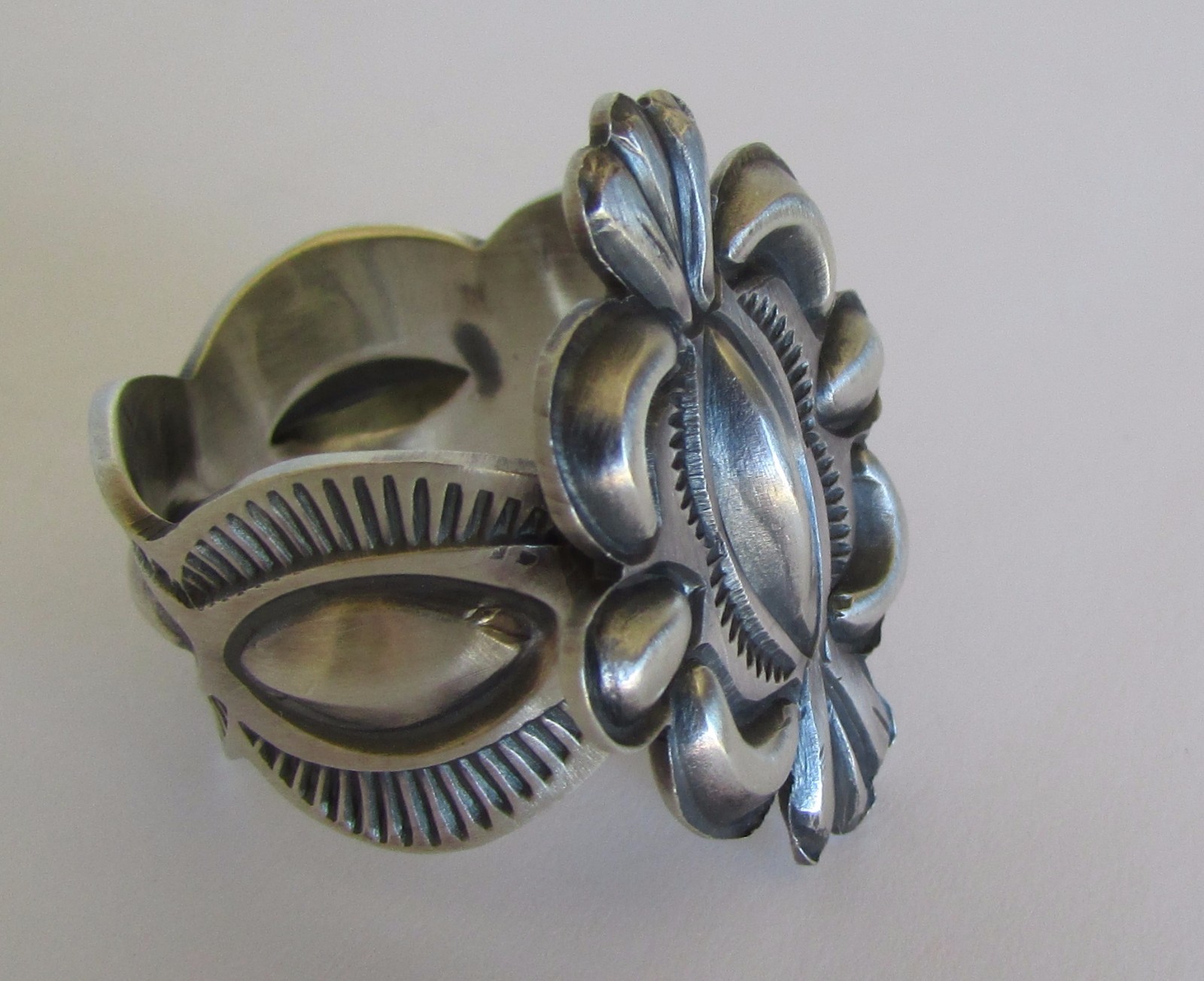 Native American Fred Harvey Rings Sizes 6, 7, 8, 8.5, 9.5, 10 Signed AllenLee