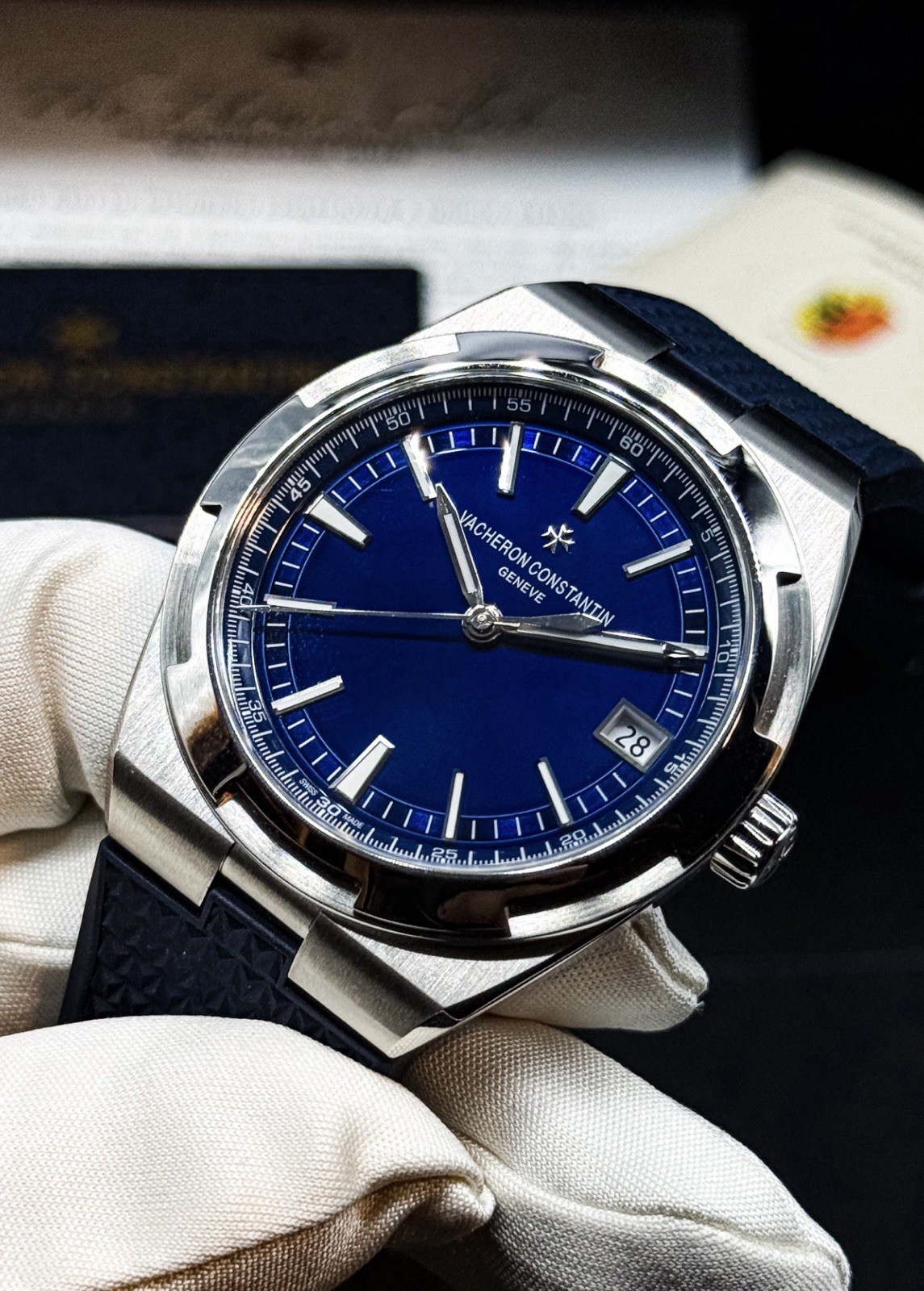 Vacheron Constantin Overseas Blue Men’s Watch – 4500V/110A-B128