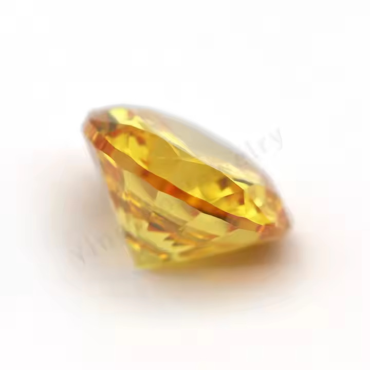 Elegant 1 Carat Natural Yellow Diamond – VVS1 | Round | D Color Certified Z18