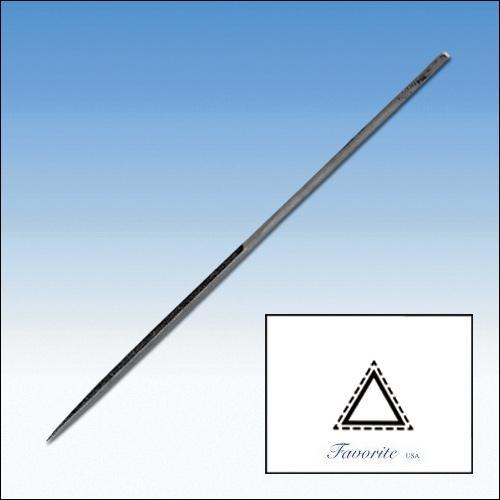 GLARDON VALLORBE SWISS NEEDLE FILE THREE SQUARE-16cm Cut # 00-0-1-2-3-4-6 LA2407