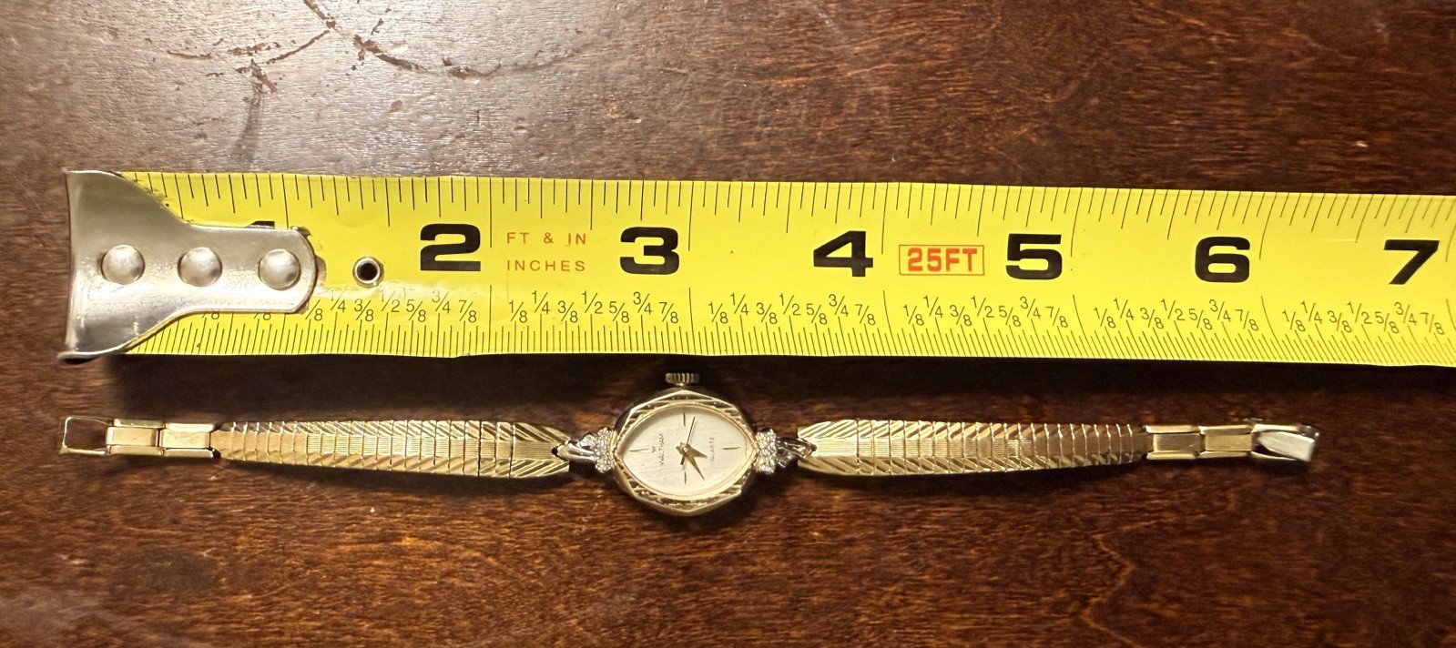 Vintage Waltham Japan 10K Gold Fill Ladies / Girls Quartz Watch with new battery