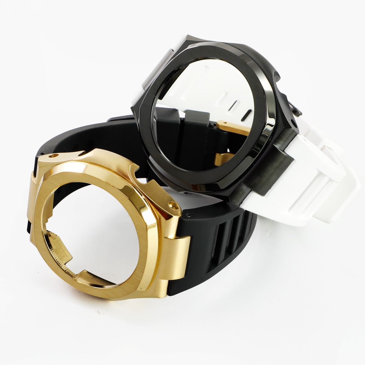 Luxury Stainless Steel Case Bezel Band Mod Kit For Casioak GA2100/2110/GAB2100