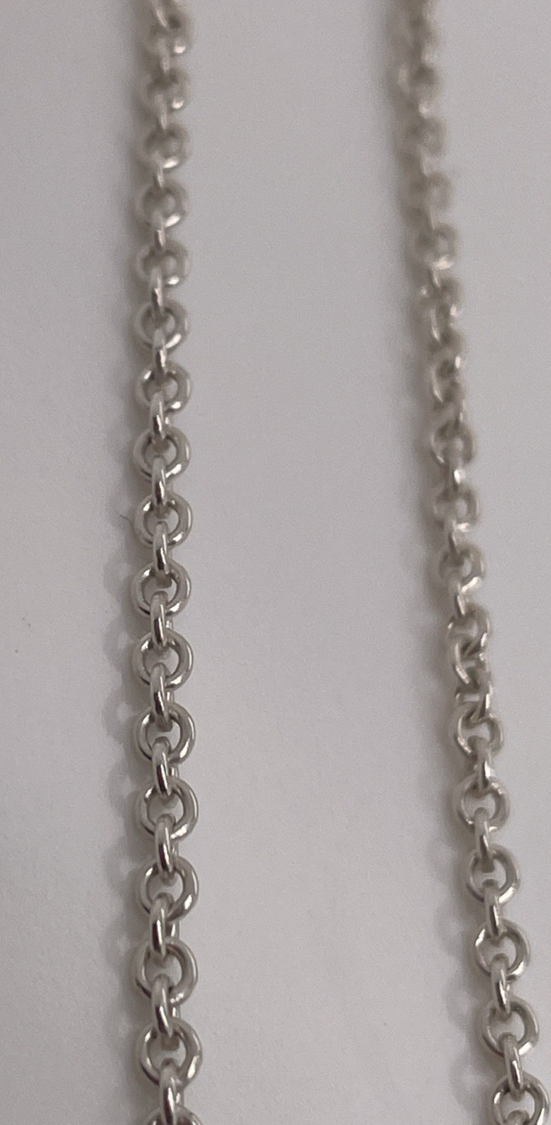 Tiffany&Co Sterling Silver Heart Arrow LOVESTRUCK Necklace W/ Box