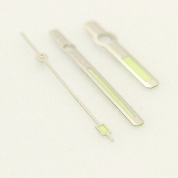 Hands set for Seiko 7005 8050 8052 W/ Green lume Hour Minutes Second Seiko 6217