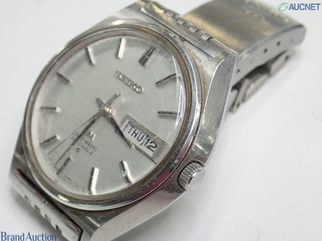 UP[Exc+3]Vintage SEIKO LM 5606-7010 Automatic Day-Date Men’s Watch From JAPAN