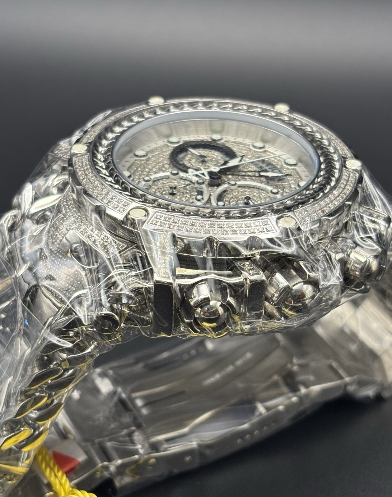 Invicta Reserve Gladiator 2.92ct Genuine Diamond 61mm Wristwatch. NEW