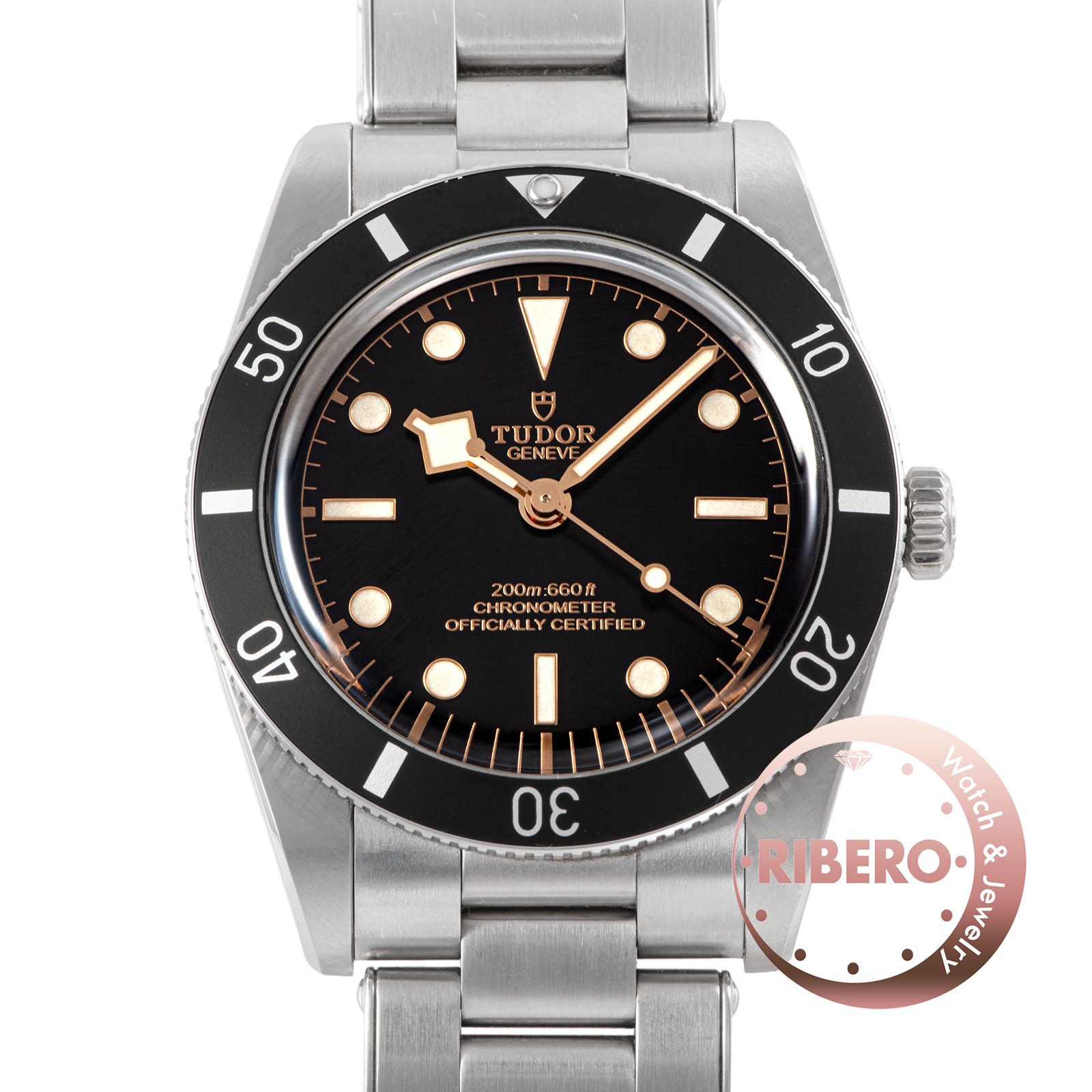 TUDOR black bay 54 79000N Stainless Steel Free Shipping with Box