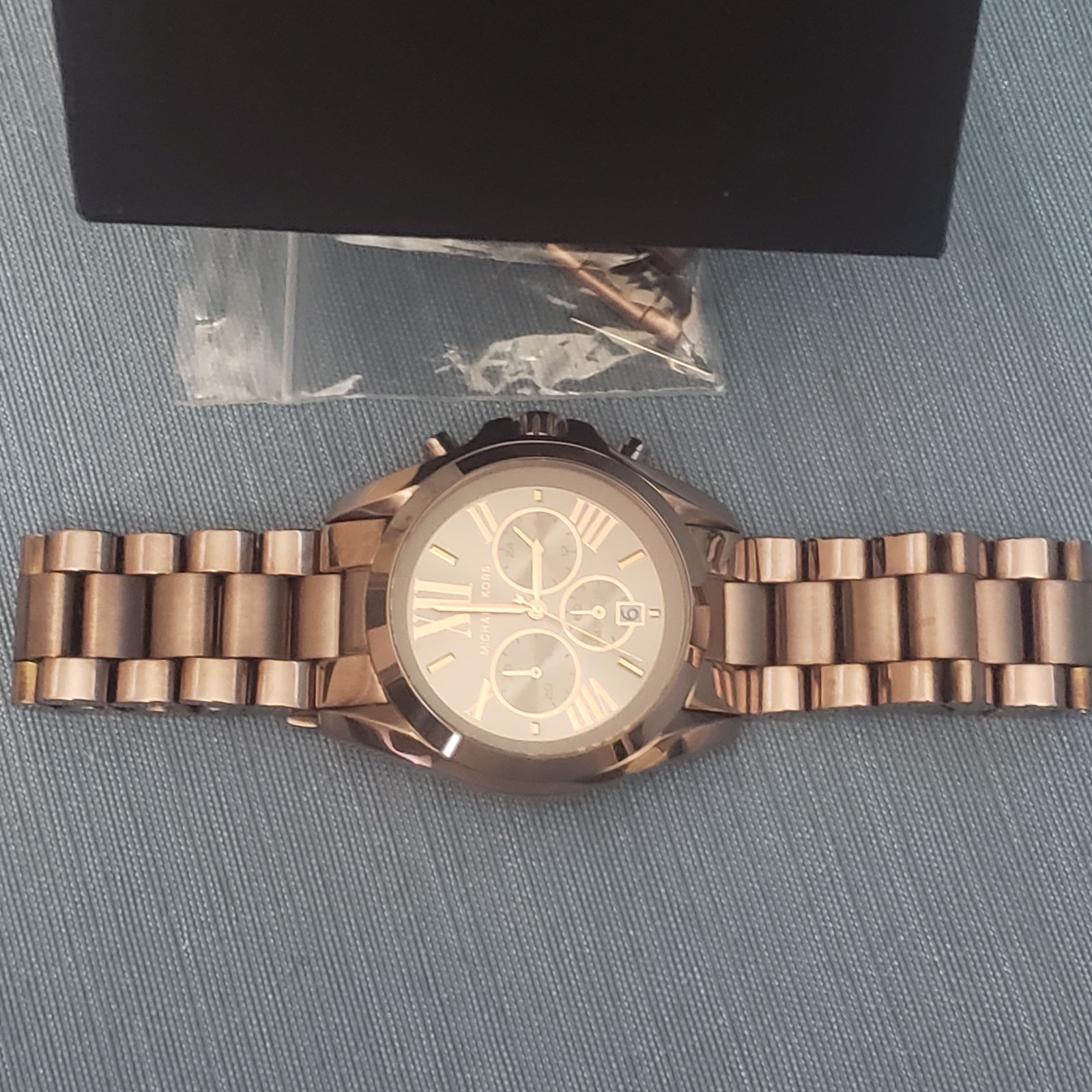 Michael Kors Bradshaw Sable Unisex Adults Watch – MK6247 Rose Gold