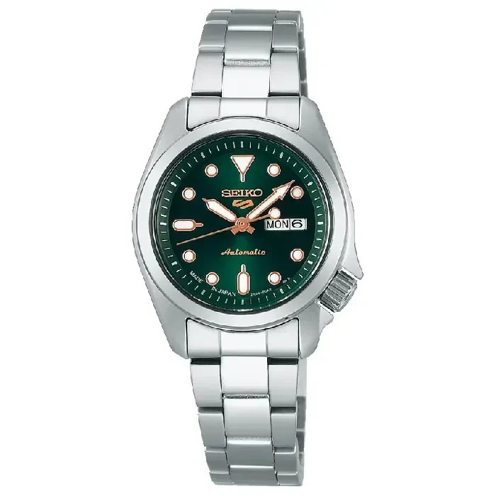 Seiko 5 Sports SKX Series SRRA005 Green Dial 28mm New Full Set Women’s Watch