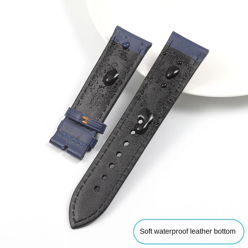 Nylon Leather Canvas Fabric Watchband for TAG Heuer Watch Diving Sports Strap