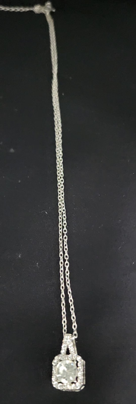 Simulated Diamond Necklace