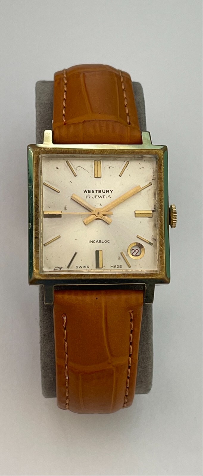 Vintage WESTBURY 17 Jewels Incabloc Watch Swiss Made Westbury Watch Manual