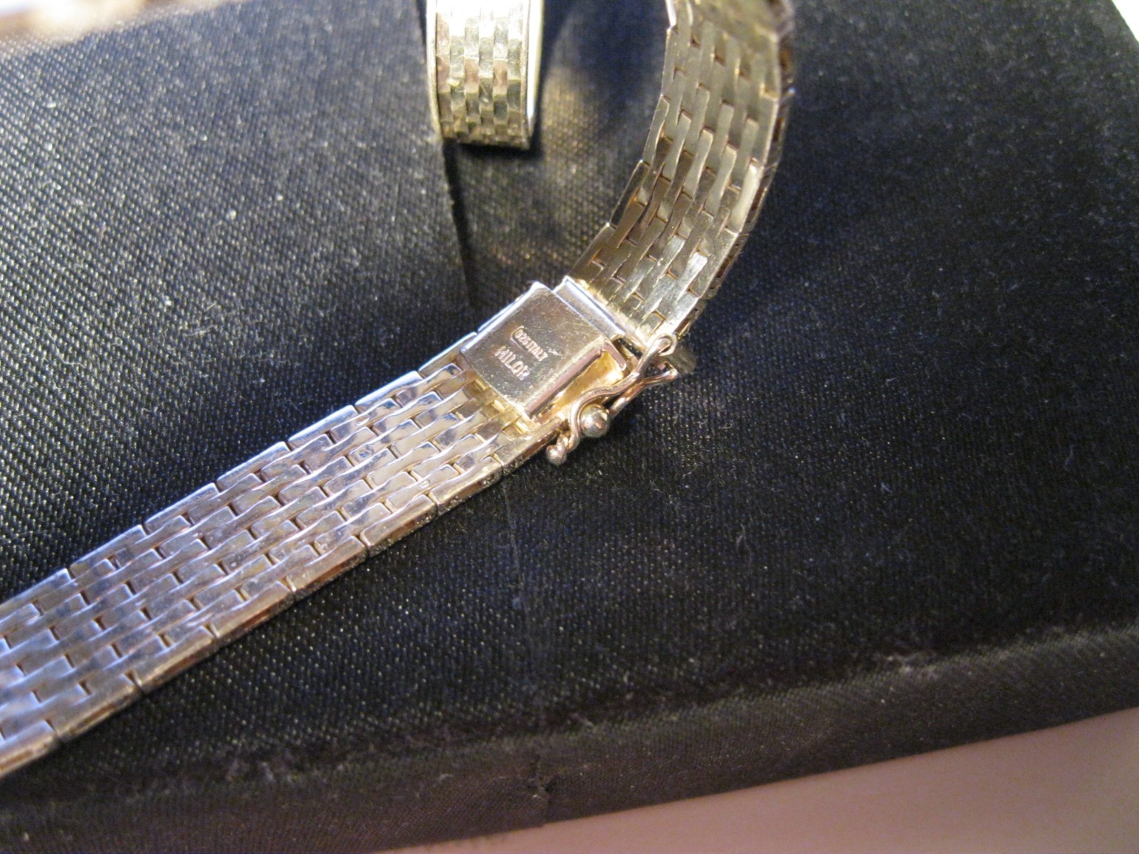 MILOR STERLING SILVER BRACELET 7-1/4″ & MATCHING RING! SIZE 9