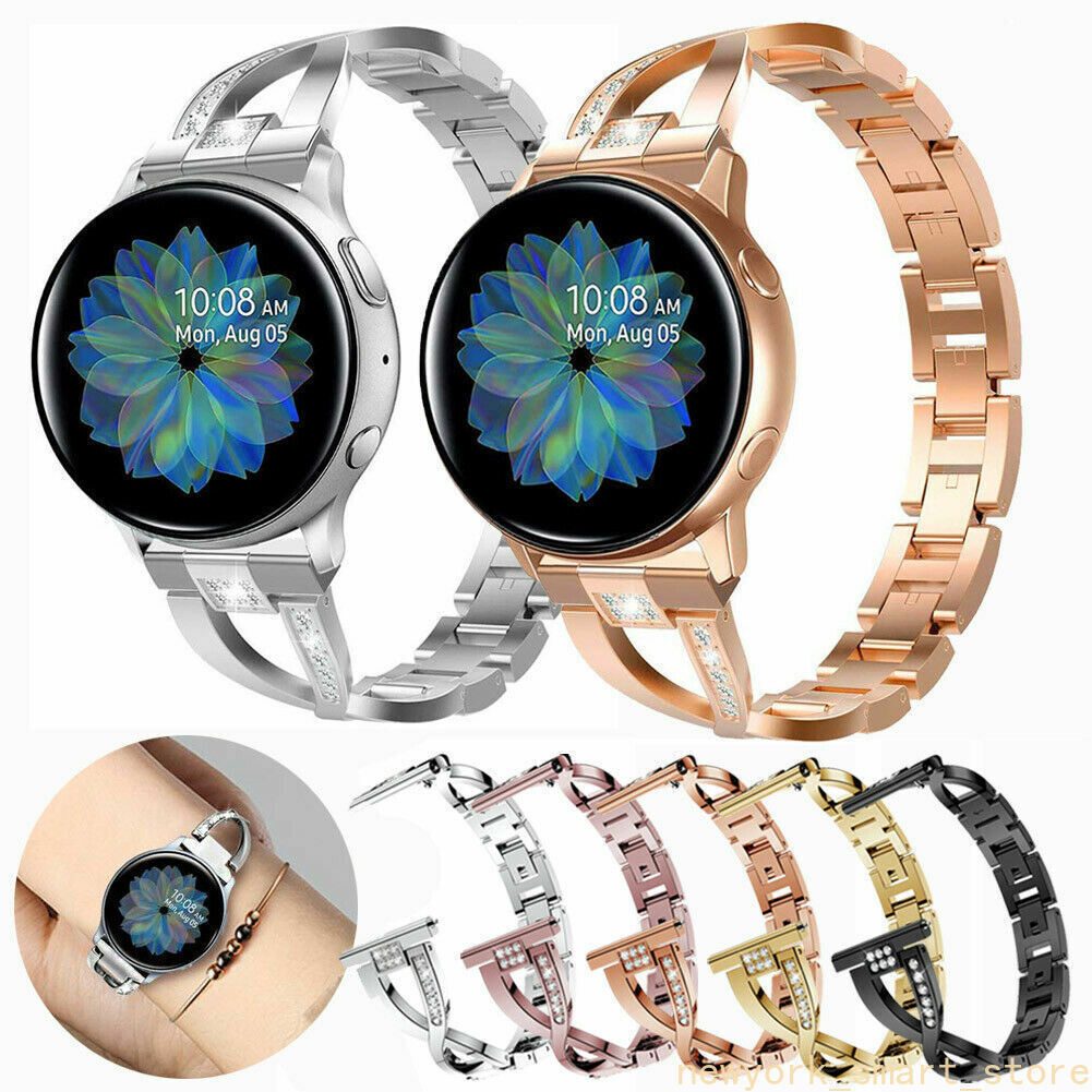 Samsung Galaxy Watch 4 5 6 46 3 Active 2 44/40m Stainless Steel watch Band Strap