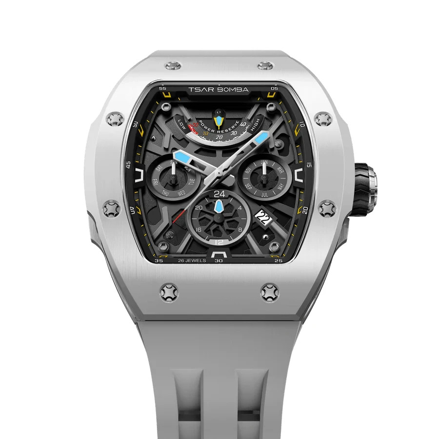 Tsar Bomba Atomic-Full Ceramic Edition Black Men’s Watch – TB8222C-04