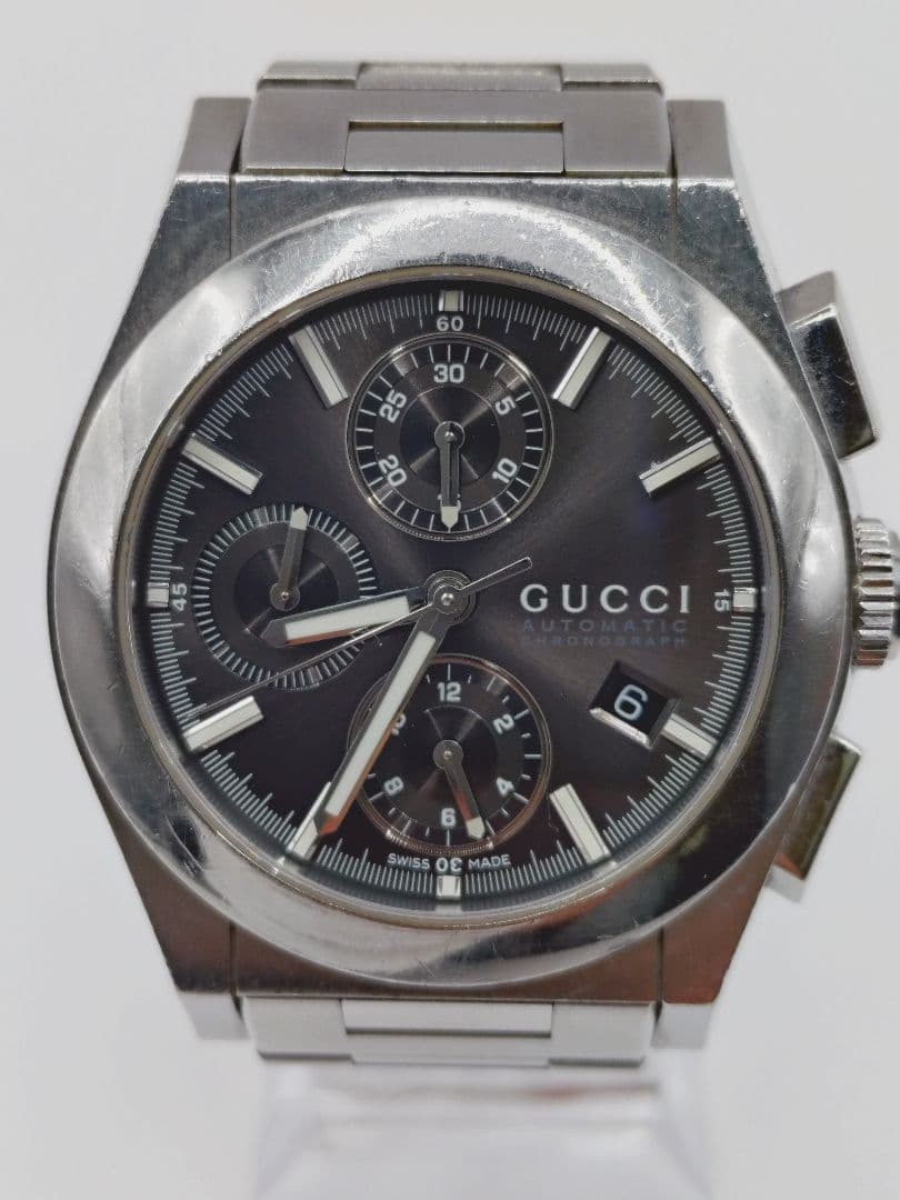 Gucci Pantheon Automatic Wristwatch Timepiece Ref 115.2 Mens Vintage wrist