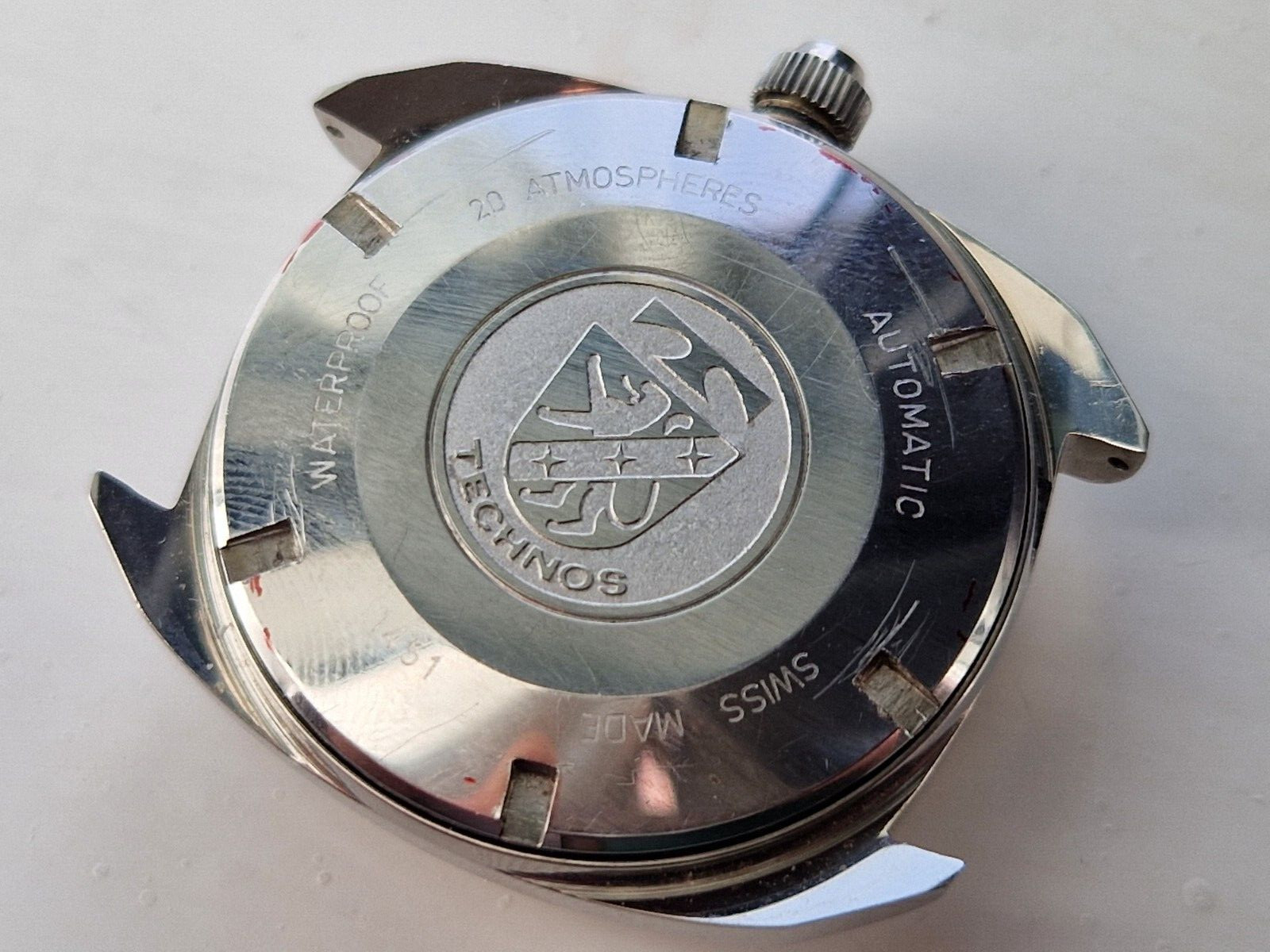 Vintage Automatic Duward Oceanic Continual watch Brevet Technos case mixparts