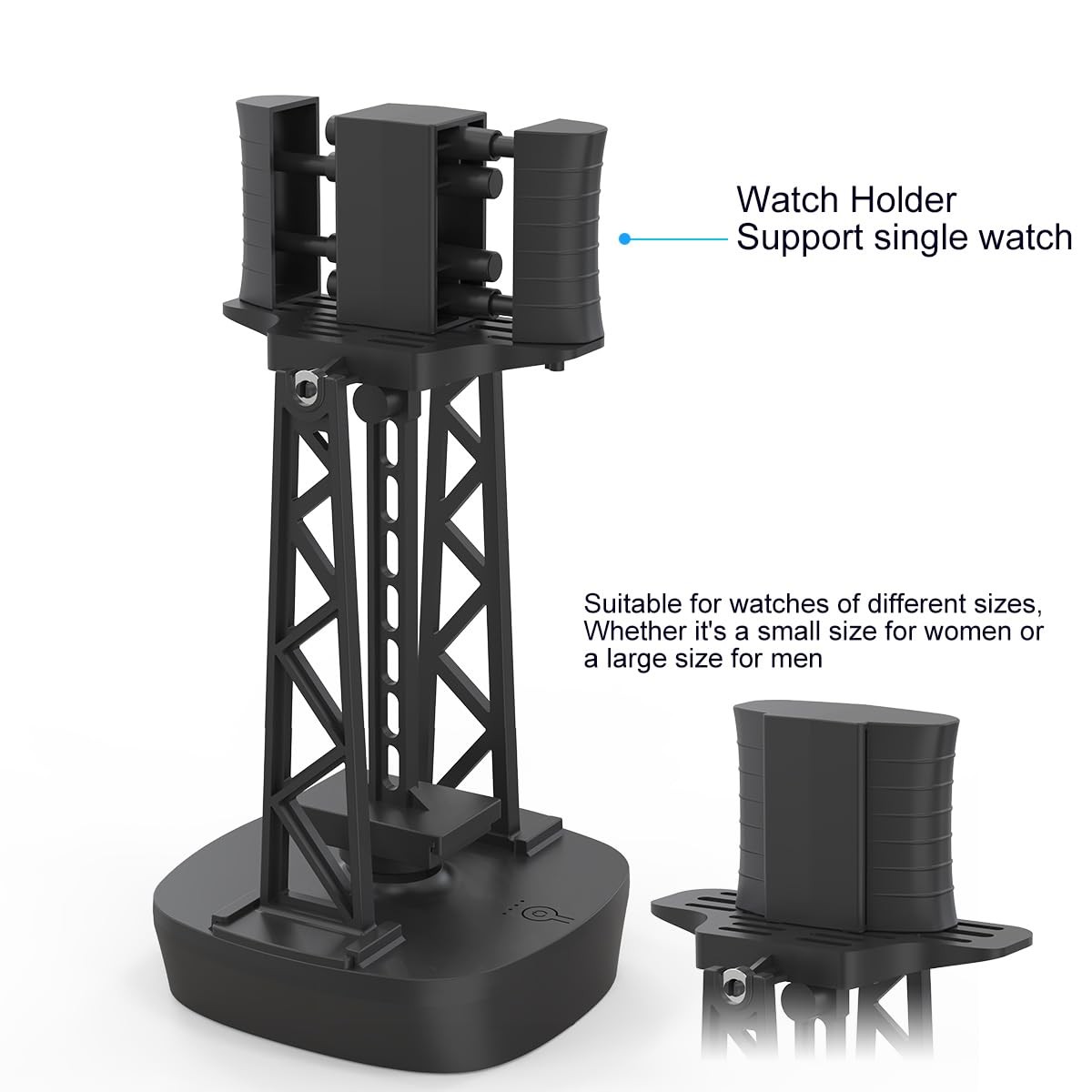 Single Watch Winder for Automatic Watches,Timer Shutdown,Adjustable