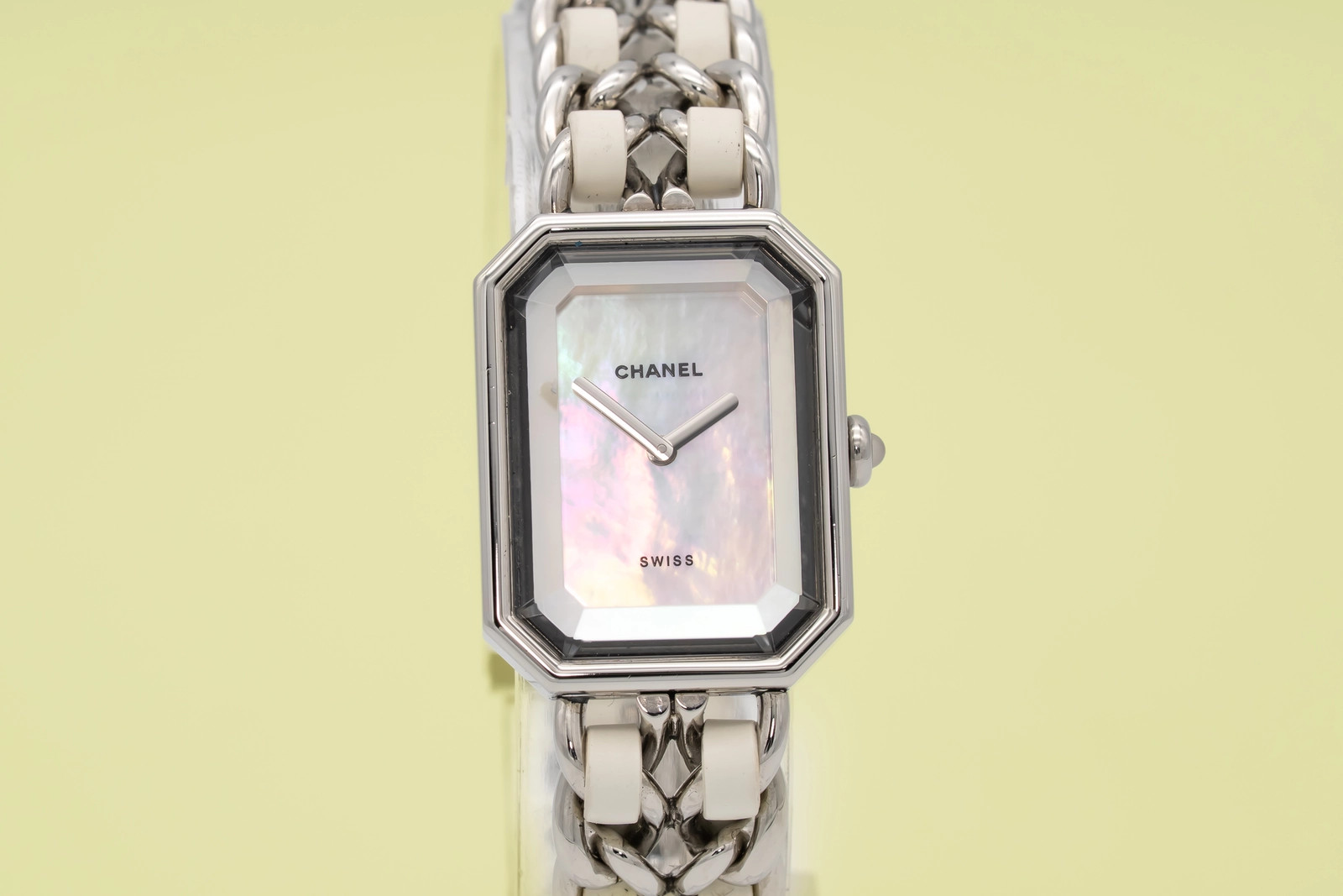 Chanel Première H1639 MOP Dial Stainless Steel Papers