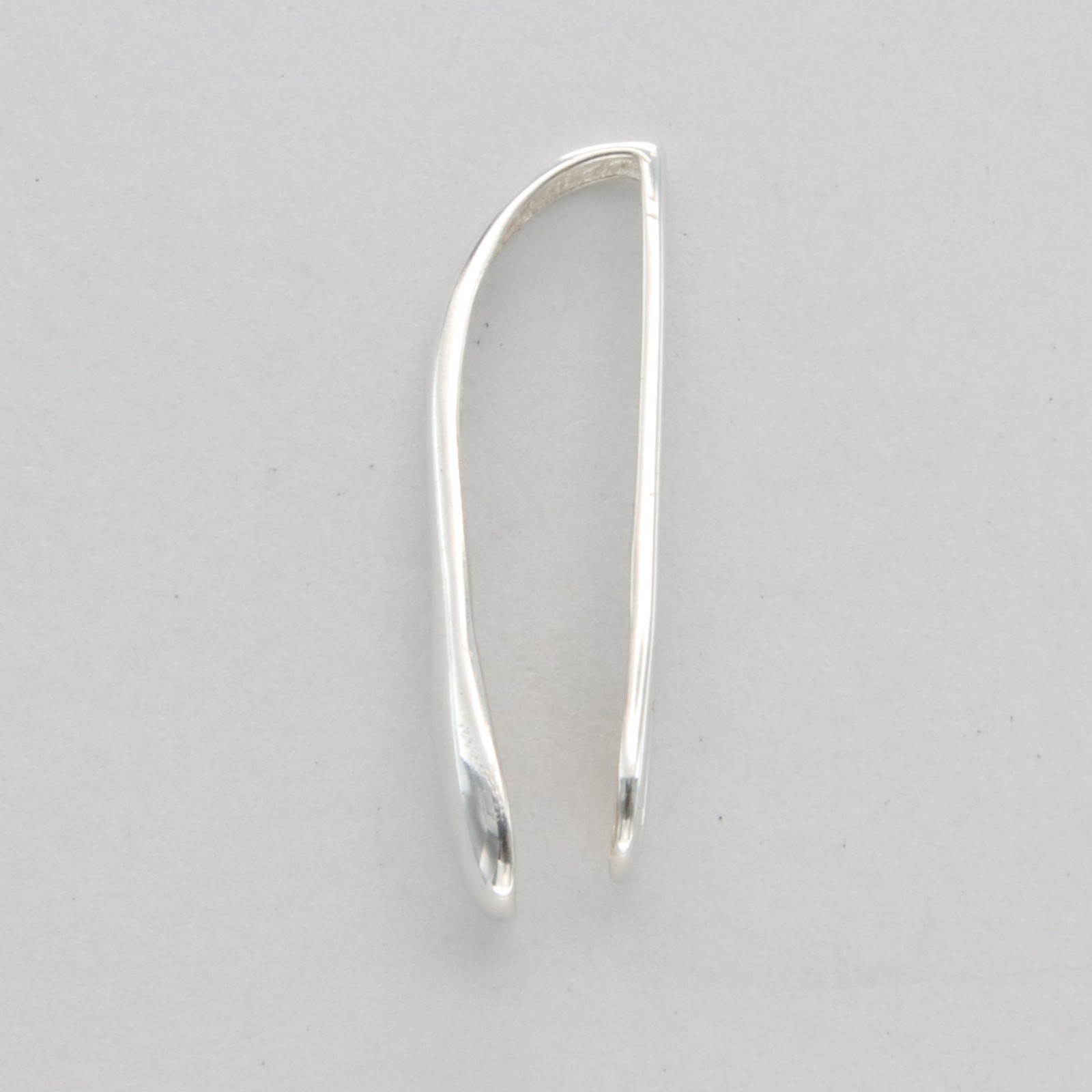 925 STERLING SILVER Bail / Clasp Glue on Jewelry Fitting / Finding #6
