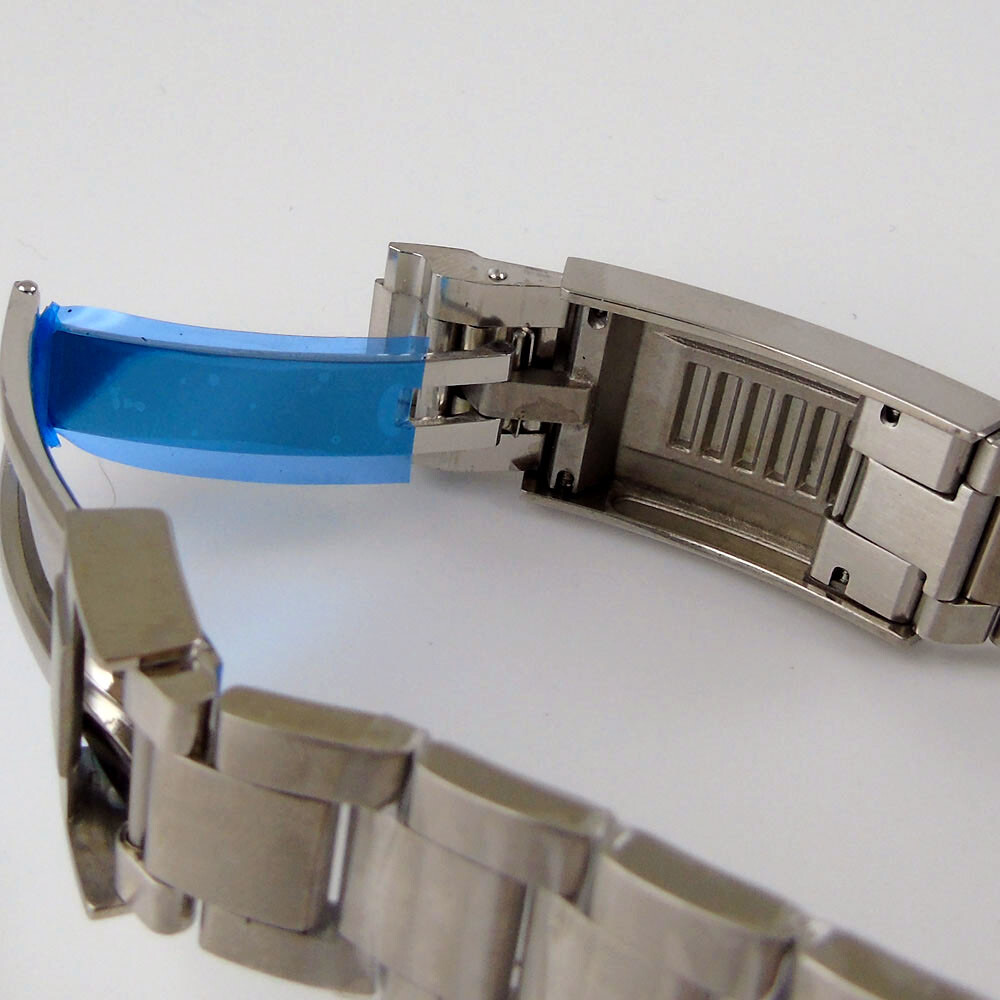 20mm 316L Steel Solid Jubilee Bracelet Fit 40mm Sub President Oyster Mens Watch