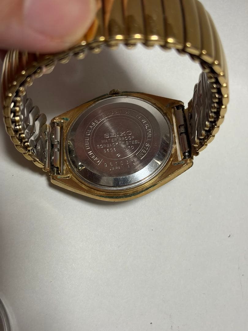 Seiko Lord Matic 5606-7010 25J Automatic Watch Works Fine