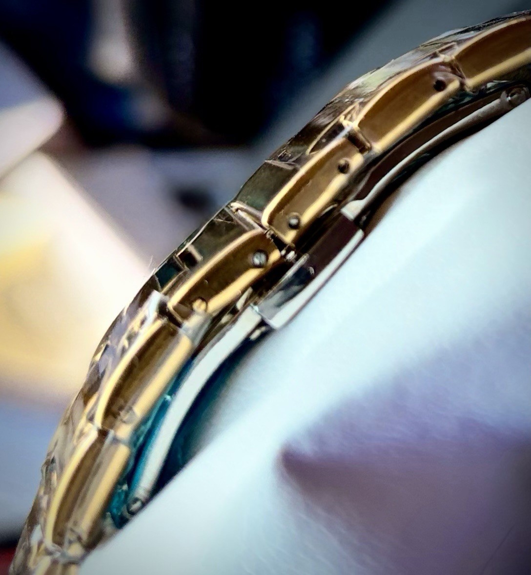 🔥 BIBI Luxury B0140 Automatic Skeleton Watch 🔥 Gold-Tone Stainless Steel Dial