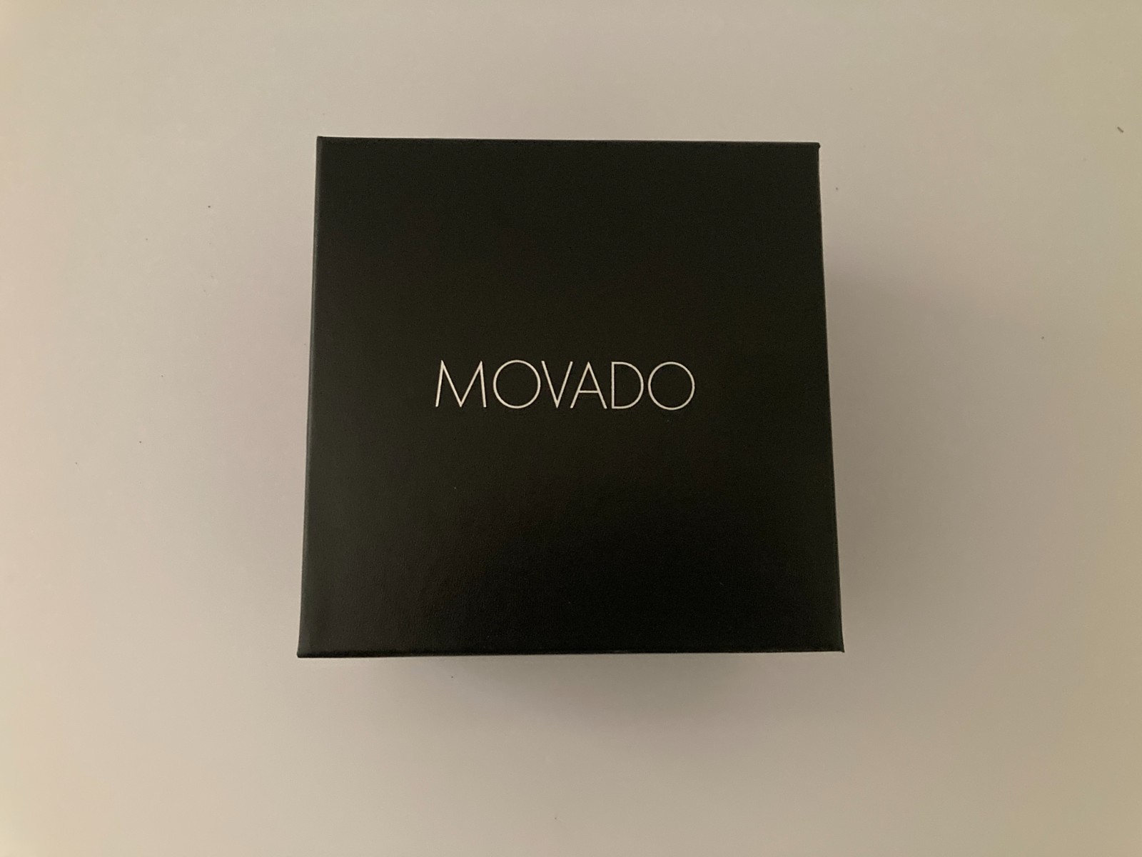 Movado Museum Classic Men’s Swiss Luxury Watch Stainless Steel Black Dial