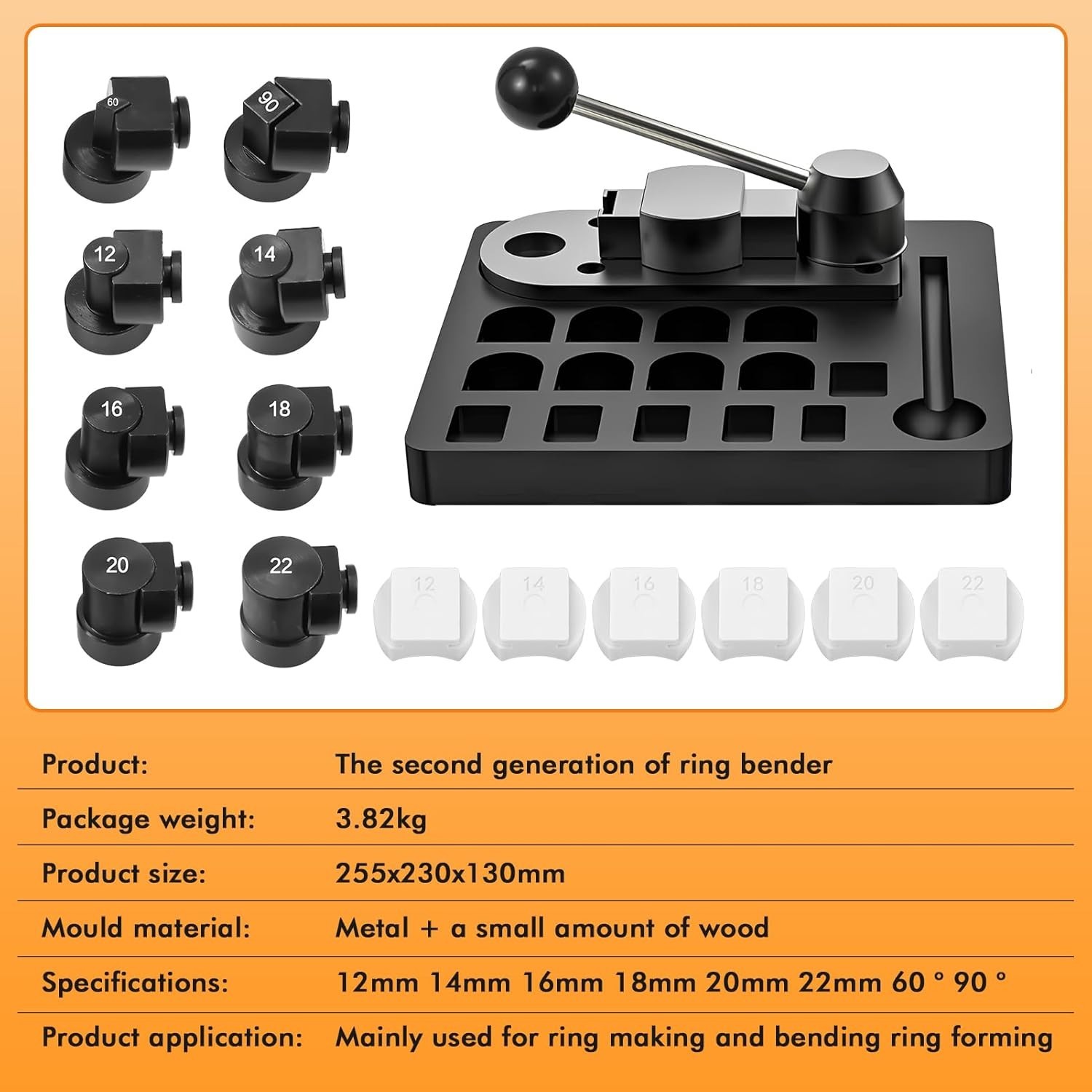 Ring Bending Tool Kit for Jewelry Making Spoon Ring Maker Machine DIY Tool