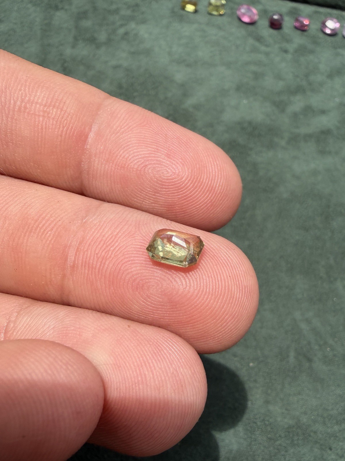 1.38 ct Vivid Yellow Octagon Sapphire | 6.6 × 4.7 × 4.3 mm