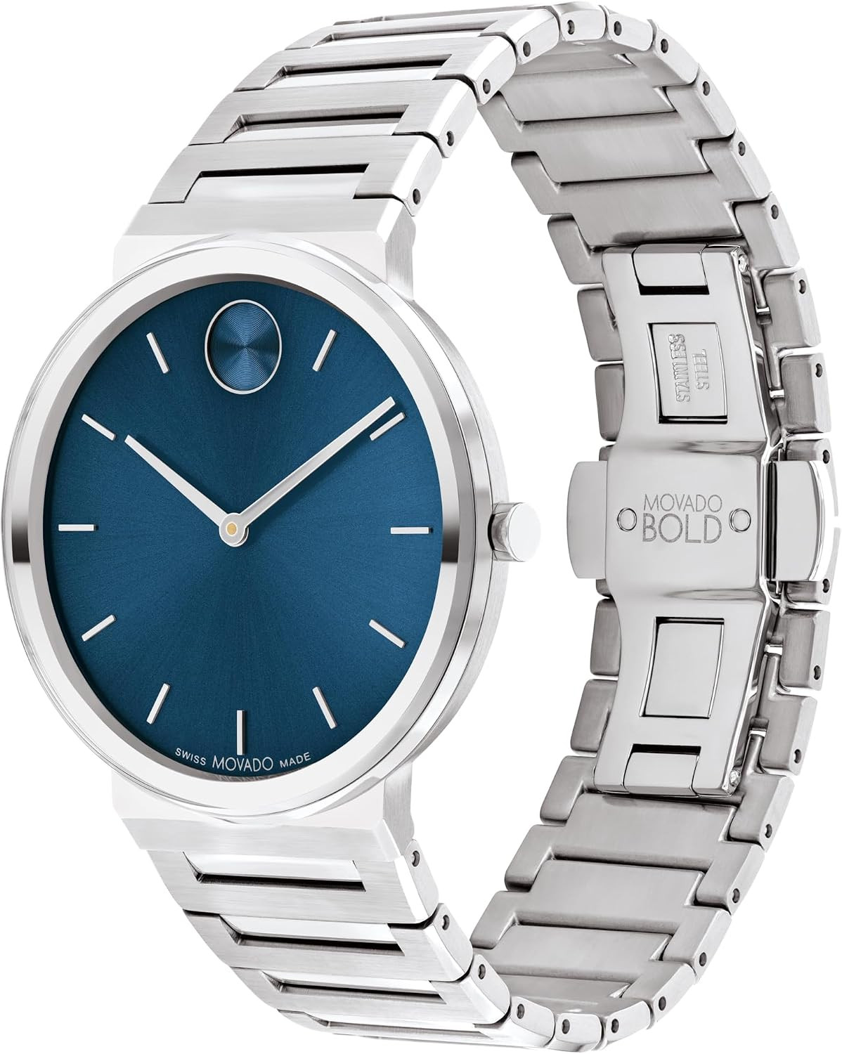 Movado Bold Horizon Ultra Thin Watch for Men and Women – Swiss Made – Water Resi