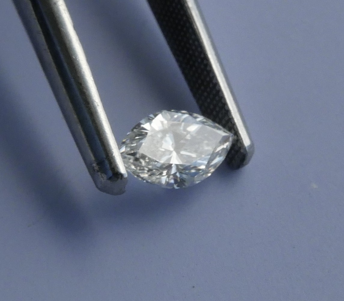 0.57 CT Loose Natural Earth Mined Marquise Cut Diamond 7.35×4.50×2.95 mm Nice