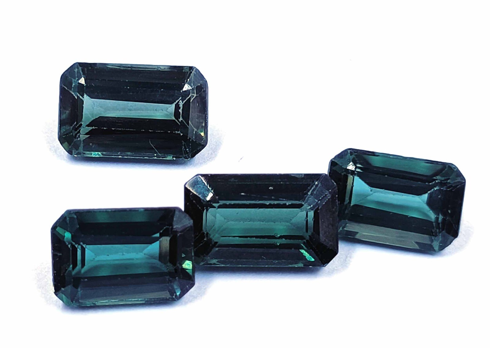IGL Alexandrite Natural 12x8mm LOT Russian Color Changing Emerald Cut Loose 4N