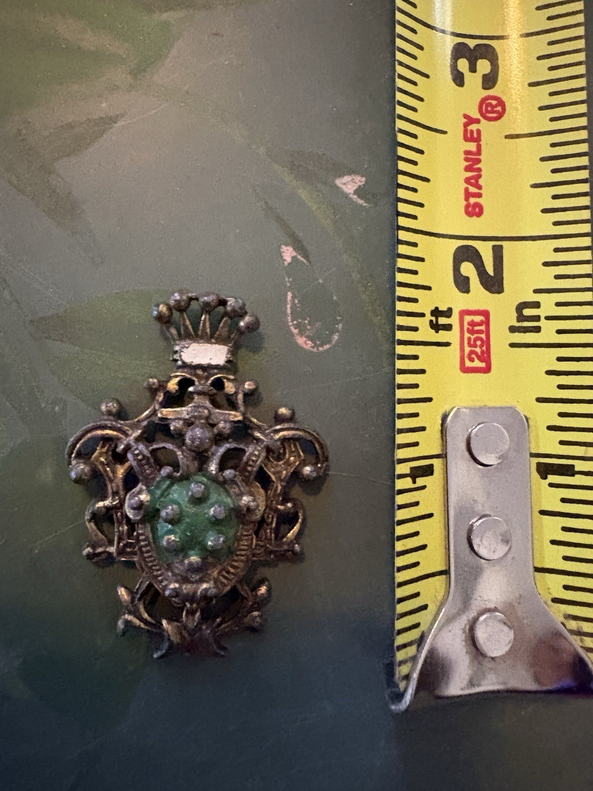 Antique Or Vintage Coat Of Arms Brooch Pendant