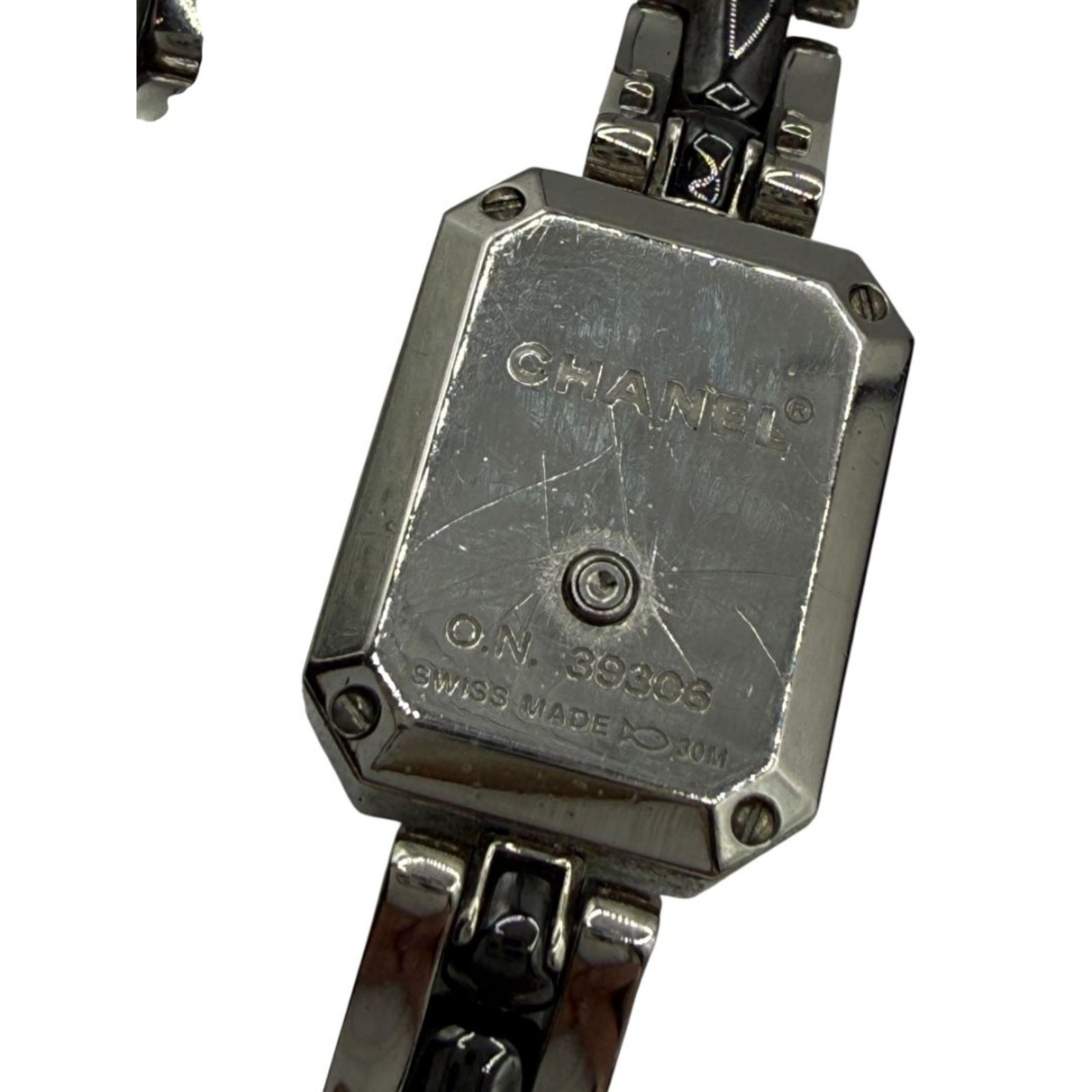 Chanel Première 18K White Gold Diamond Bezel Triple Wrap Watch O.N. 39306 w/ Box