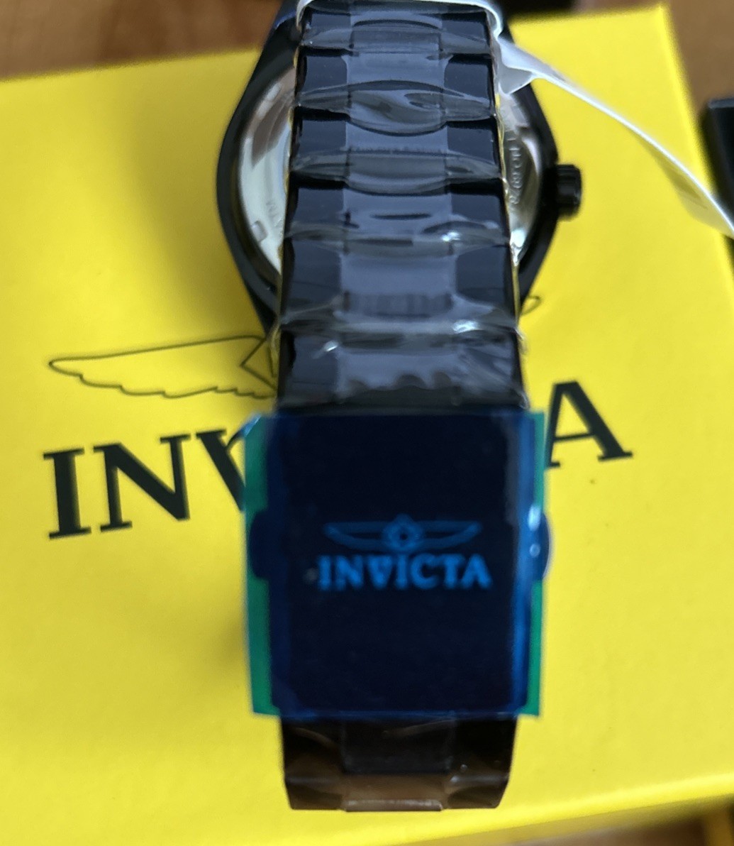 Invicta Objet D Art Automatic Men’s Watch w/ Skeleton Dial 43mm Black 69764 New!