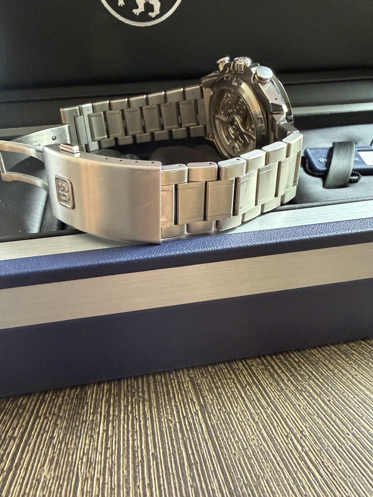 Grand Seiko Tentagraph Chronograph SLGC001 Evolution 9 Hi-Beat with box/papers