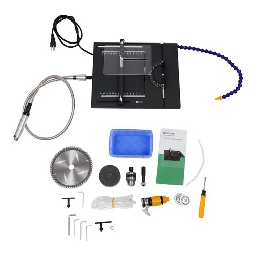 PortableTable Saw,Gem Jewelry Rock Polishing Tool,Jade Cutting Carving Machine