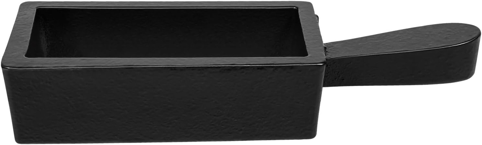 100 Oz Heavy Duty Troy Ounce Gold Bar Loaf Cast Steel Iron Ingot Mold for Meltin